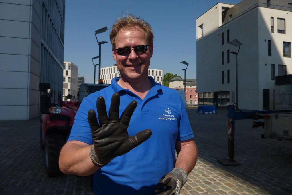 Carsten Bartocha arbeitet als Versorgungstechniker bei der DLR.